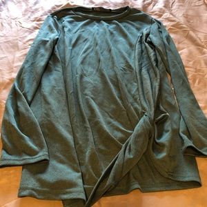 Green tunic top